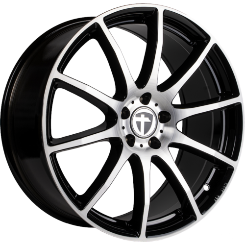 Tomason TN1 Flow black polished 8,0×19″ 5×114,3 ET45 Ø72,6