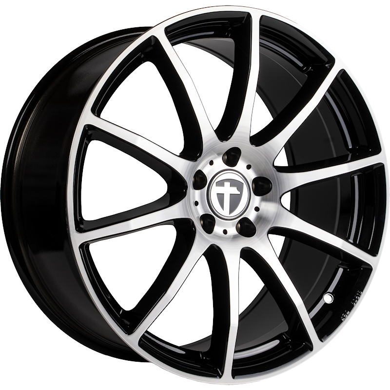 Tomason TN1 Flow black polished 8,0x19" 5x114,3 ET45 Ø72,6