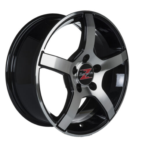 Barzetta Inverno Black Polished 5×114.3 7.5×18