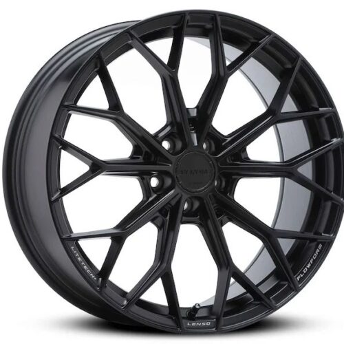 Lenso VENOM VNA(LiteTech+) 9,0×20 5X114,3 ET35 CB73,1 Glossy black + Laser text