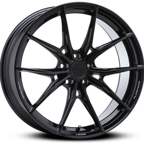 Lenso VENOM VNB(LiteTech+) 8,5×19 5X108 ET40 CB73,1 Glossy black + Laser text