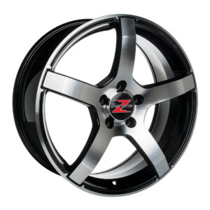 Barzetta Inverno Black Polished 5x112 7.5x18