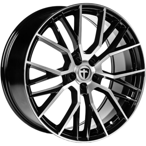 Tomason TN23 10,0×21″ 5×112 ET20 Ø66.6 Black Diamond polished