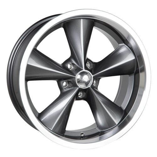 Boyd Coddington Wheels Junkyard Dog Gunmetal & Machined Lip 5×114.3 7×15